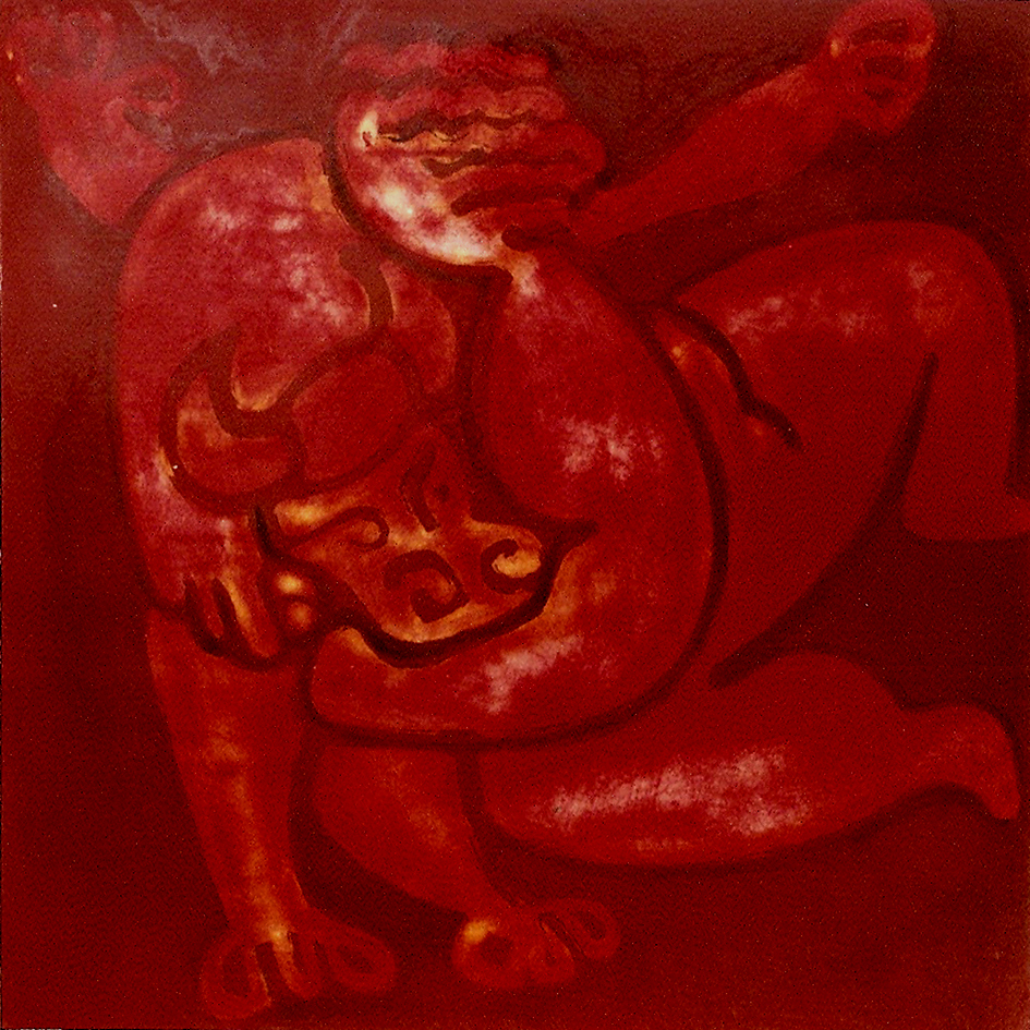 H�racl�s �trangle le taureau de Cr�te